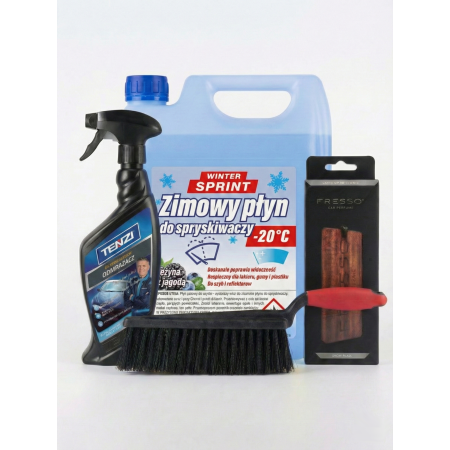 Zdjęcie zestawu zimowego - niezbednik kierowcy