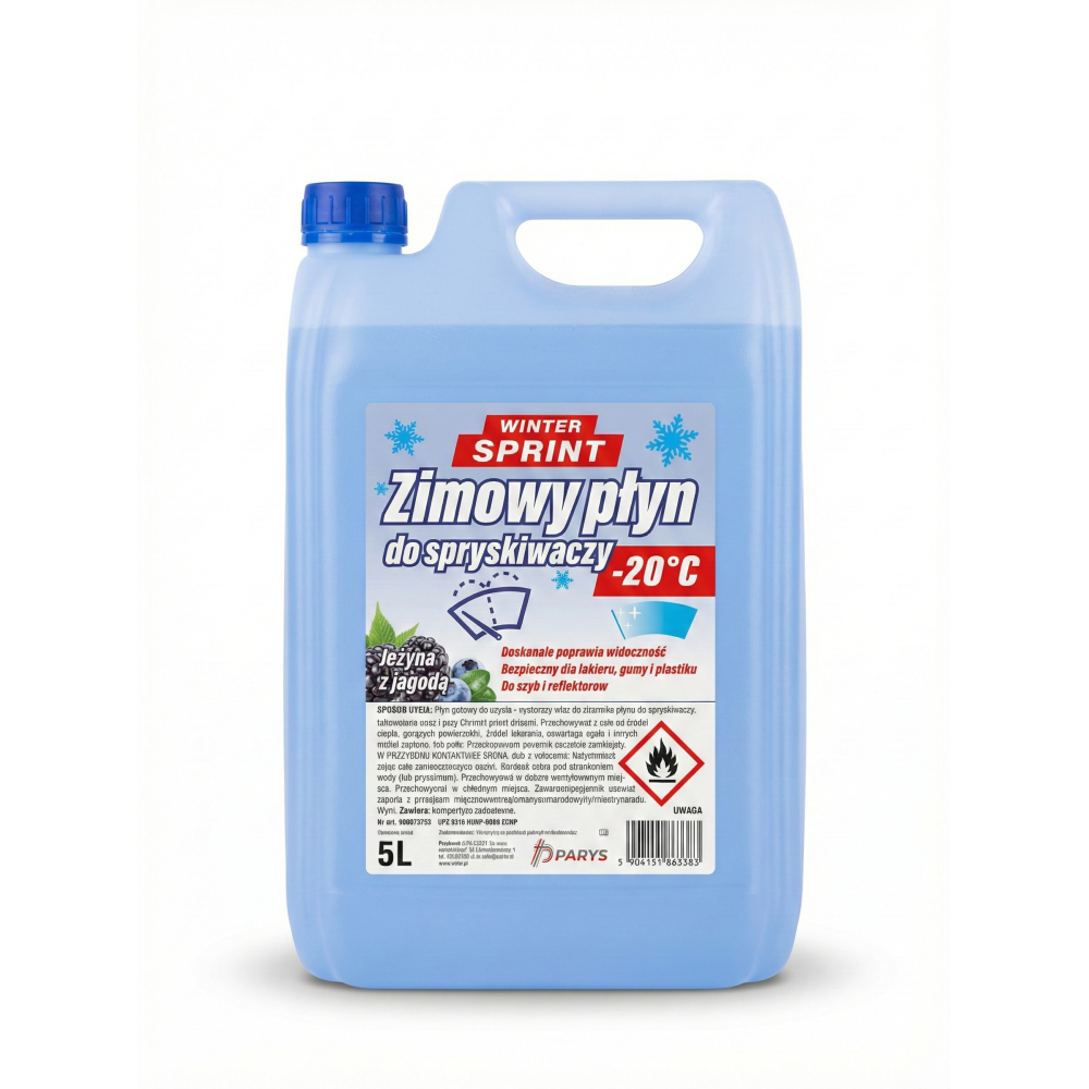 zimowy płyn do spryskiwaczy alab 5l