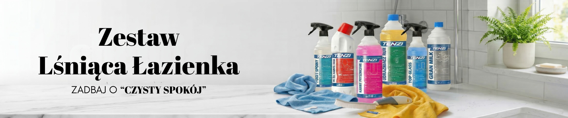 Zestaw Lśniąca Łazienka