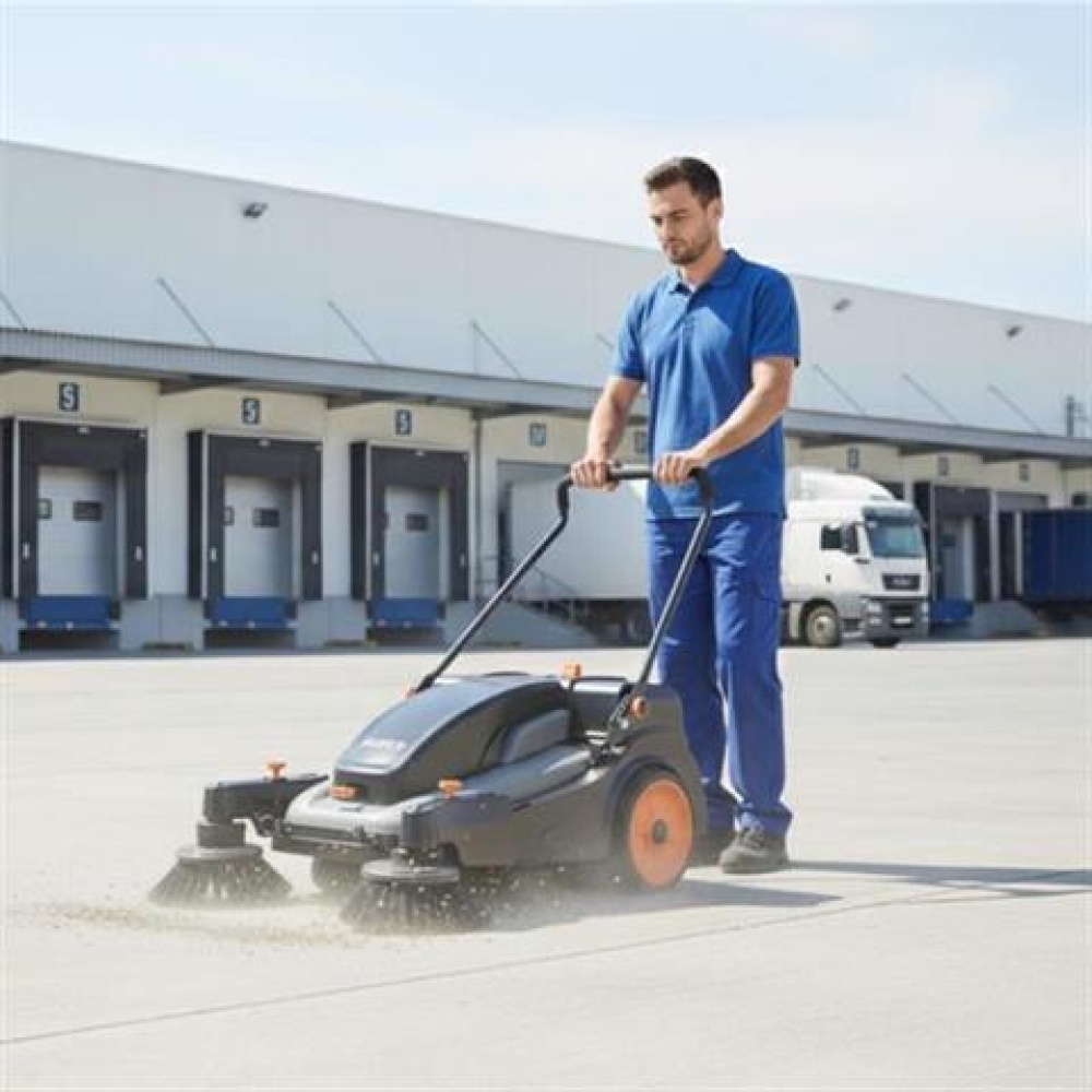 Używanie zamiatarki elektrycznej Purco S2Pro Mist