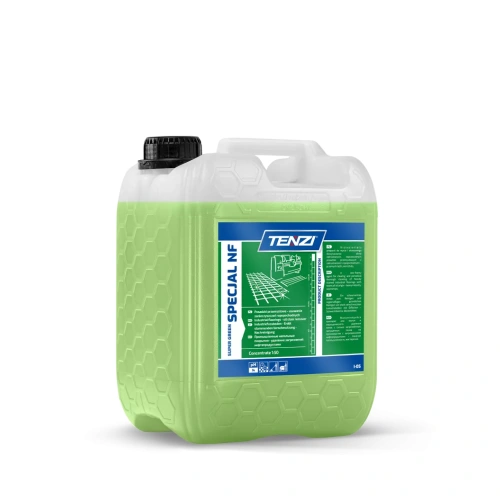 TENZI SUPER GREEN SPECJAL NF 10L - koncentrat do mycia i odtłuszczania posadzek przemysłowych